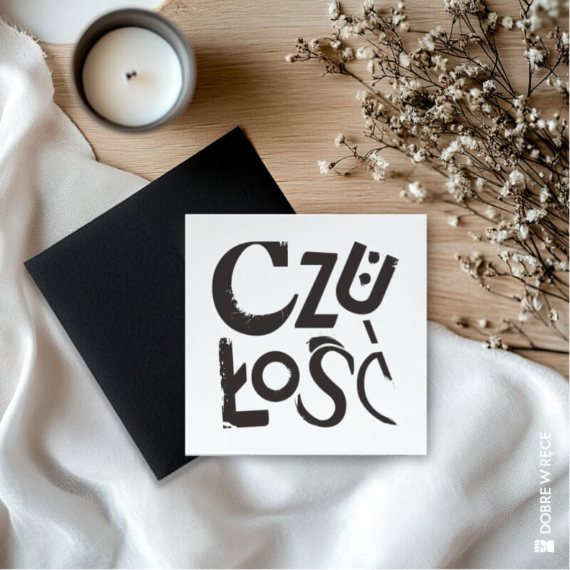 "Czułość" - grafika + koperta